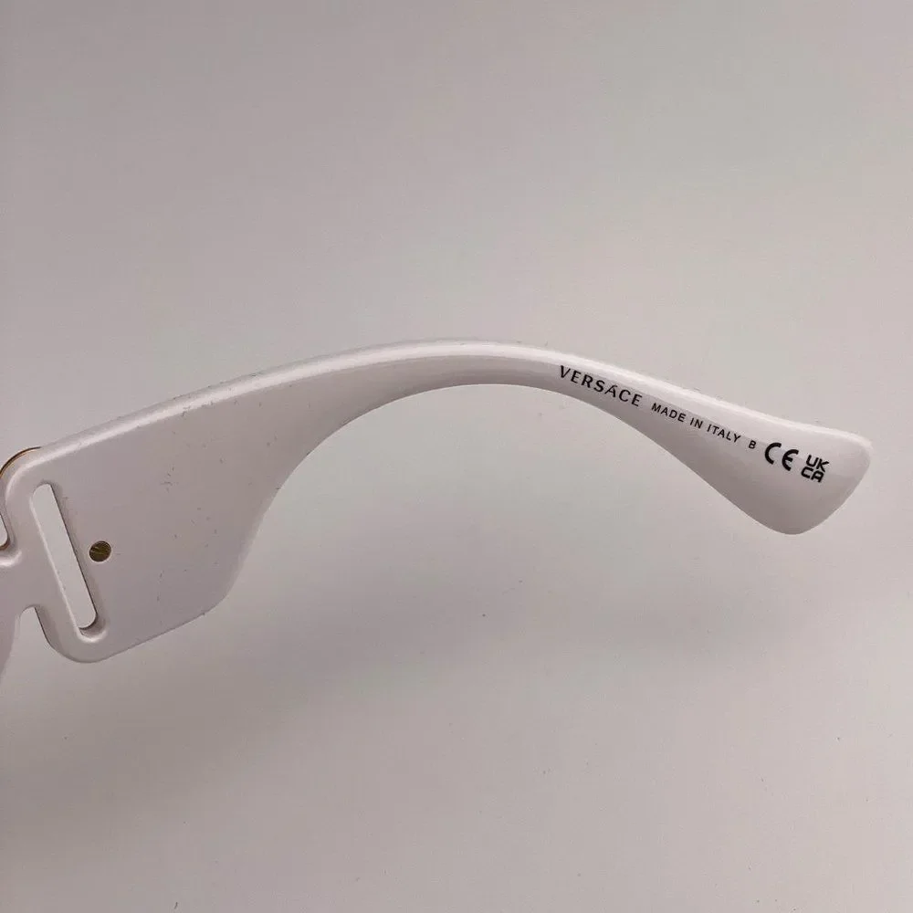 Versace VE4426BU 314/87 MAXI MEDUSA BIGGIE Sunglasses White Gray Oval Women - Picture 10 of 14